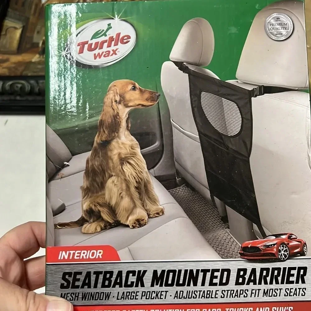 Seat back Mounted Dog Barrier New